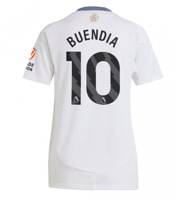 Aston Villa Emiliano Buendia #10 Replika Udebanetrøje Dame 2024-25 Kortærmet